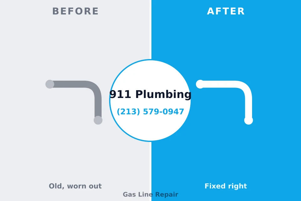 Before and after: plumbing repair North Bay Shore, NY